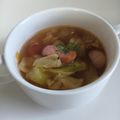 あーこ's cooksnap of when they made ◆キャベツとウインナーのコトコトスープ★.