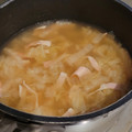 hika911's cooksnap of when they made 安い早い簡単！白菜を食べるスープ☆.