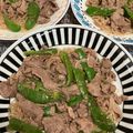 猫のミイヤ's cooksnap of when they made 和風な牛肉ピーマン春雨炒め.