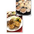 フジぽん's cooksnap of when they made 玉ねぎ入り^ ^鶏ひき肉の蓮根はさみ焼き.