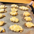 球太郎's cooksnap of when they made 冷凍パイシートで簡単チョコクロワッサン♡.