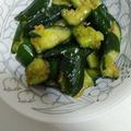 クックSQ4QC3☆'s cooksnap of when they made 居酒屋のきゅうりのお漬物？浅漬け？.
