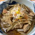 Ｎよんよん's cooksnap of when they made お雑煮にも年越しそばにもあう鶏ごぼう汁.