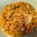 さとるぅ。's cooksnap of when they made 簡単！すぐ出来る！パラパラ納豆キムチ炒飯.