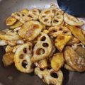 にこ's cooksnap of when they made マジ旨！薩摩芋とレンコンのデパ地下風.