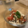 ねみねみ's cooksnap of when they made ヘルシー♪豆腐と大葉の塩昆布和え.