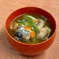 島子☆'s cooksnap of when they made サバ缶で作る…簡単あら汁♡.