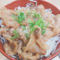 Nozomi19880714's cooksnap of when they made てりマヨ豚丼.