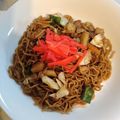 ミロ9607's cooksnap of when they made 大人の給食☆ポテト入りやきそば.