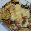 わわわわーい's cooksnap of when they made なすとズッキーニと完熟トマトのチーズ焼き.
