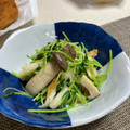 orion1550's cooksnap of when they made エリンギと豆苗の炒め物.