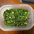 miyayosi's cooksnap of when they made 大根葉の塩昆布ふりかけ風和え物♪.