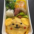 yukiはぴ's cooksnap of when they made ポムポムプリン　キャラ弁　簡単.