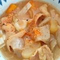 おばあちゃん大好きよ's cooksnap of when they made 圧力鍋で30分簡単♡柔らか〜いもつ煮込み.