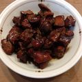 青いらいおん's cooksnap of when they made 生姜をきかせて☆【鶏の肝の甘辛煮】.