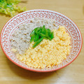ルパンのかあさん☆彡's cooksnap of when they made とろみあんかけ卵の鶏そぼろ丼.