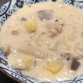 クックM6DK2O☆'s cooksnap of when they made 鶏とさつまいものパイシチュー.