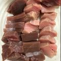 KAORU4649's cooksnap of when they made ドリップの出ない冷凍マグロの解凍法.