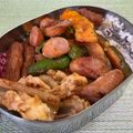 ビートルズ食堂's cooksnap of when they made お弁当に♪かぼソーアスパのマヨポン炒め♪.