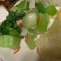 まいすけなり。's cooksnap of when they made レンジで2分！青梗菜とカニカマの旨塩和え.