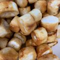 Yayoiにゃーす's cooksnap of when they made 簡単おやつキャラメルお麩ラスク♪.