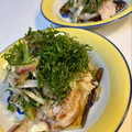 yu228's cooksnap of when they made 豚肉と茄子のフライパン焼き！薬味のせ♪.