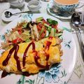 Nonmiya*'s cooksnap of when they made ごはん抜きで低糖質！オムライス風オムレツ.
