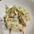 patepateco's cooksnap of when they made レンジで簡単！ キャベツのツナマヨサラダ.