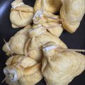 とよくみ's cooksnap of when they made 餅巾着★口から具が出ない！.