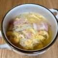 ♪手抜きMaMa♪'s cooksnap of when they made コンソメが無い時の代用スープ.