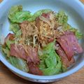 kaori238's cooksnap of when they made パパッと簡単☆キャベツとハムの和風サラダ.