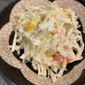 Stacieee's cooksnap of when they made 秒時短☆コールスロー？カニカマサラダ.
