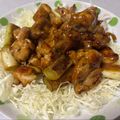 トシ17's cooksnap of when they made 鶏もも肉と長ねぎの焼き鳥。串なし。.