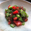 木漏れ日の台所's cooksnap of when they made トマトとオクラのめかぶ和えをあなたと♡.