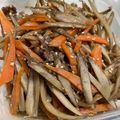 ＠ぽんきち＠'s cooksnap of when they made 【基本】簡単きんぴらごぼうの黄金比.