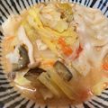 MOKUROU's cooksnap of when they made 【超簡単・時短】味噌鍋うどんすき出汁ダシ.