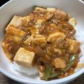 キュウ0815's cooksnap of when they made 納豆マーボー豆腐.