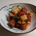 気まぐれ♡雨おんな's cooksnap of when they made 自家製ピリ辛ダレで★マグロと長芋のユッケ.