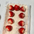 まなかんママ's cooksnap of when they made 簡単！いちご飴＊ぶどう飴＊べっこうあめ.