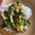さっちゃーーーん's cooksnap of when they made ちょと甘めニラの卵とじ（ニラ玉）.