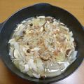 55才のおじさん's cooksnap of when they made 簡単☆鶏ささみと白菜きのこの和風塩スープ.