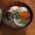 Ruriluru's cooksnap of when they made 割烹白だしの簡単お雑煮.