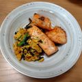 みぃくんのママ's cooksnap of when they made 簡単！銀鮭ニラ玉.