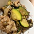 ぽちゃすけ's cooksnap of when they made 豚ロース肉となすの大葉にんにく醤油炒め.