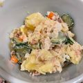 Faiza's cooksnap of when they made 梅肉おかかのポテトサラダ【作り置き】.