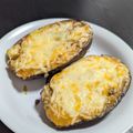 どんぐり☆☆'s cooksnap of when they made 丸茄子の味噌マヨチーズグラタン.