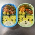 Chaaa_room's cooksnap of when they made キャラ弁■詰めるだけのしまじろう.