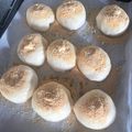 arariko's cooksnap of when they made 揚げパン風！HBきな粉シュガーちぎりパン.