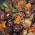 MegJpn's cooksnap of when they made たっぷりひき肉とナスの甘辛炒め.