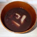みゅ's cooksnap of when they made まとめてレンチン♪洗い物なしのぜんざい.